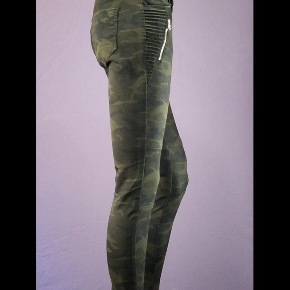 ZARA Basic Z1975 Power Stretch Olive Skinny Jean - Picture 4 of 12
